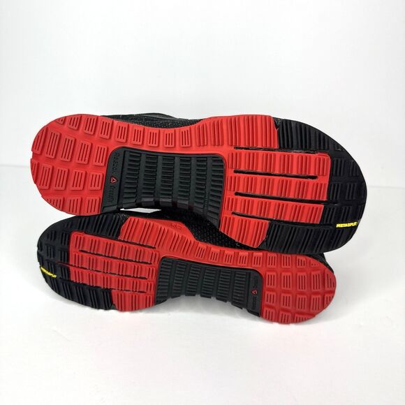 Reebok CrossFit Nano 6.0 CVRT Womens 7 Covert Black Riot Red Kevlar AR3400 NEW - Picture 10 of 12